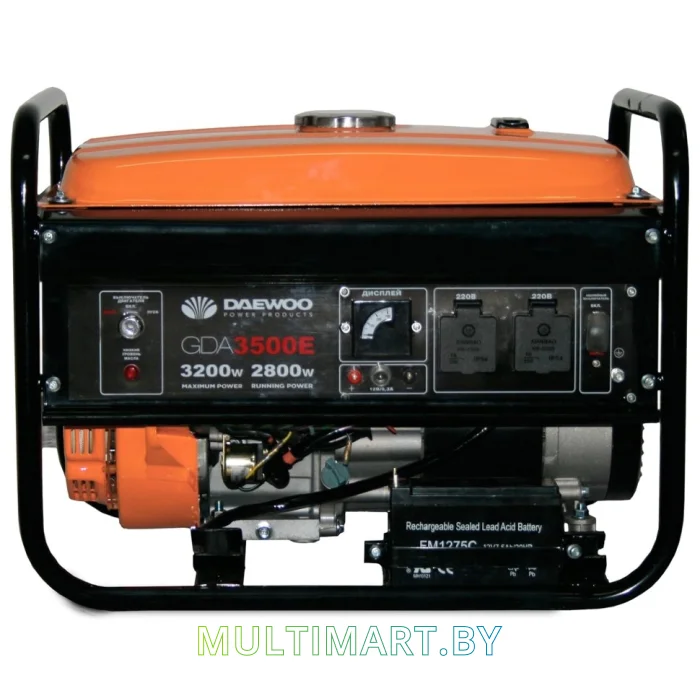 Бензогенератор Daewoo Power GDA 3500E